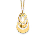 14K Yellow Gold Polished Necklace with Chain